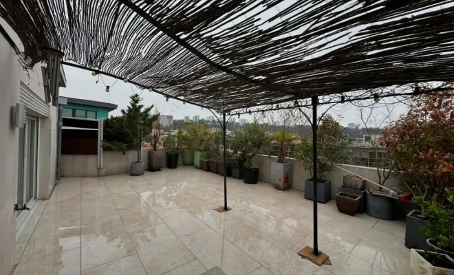 Aménagement de terrasse à Lyon, Mornant, Hugot Paysage